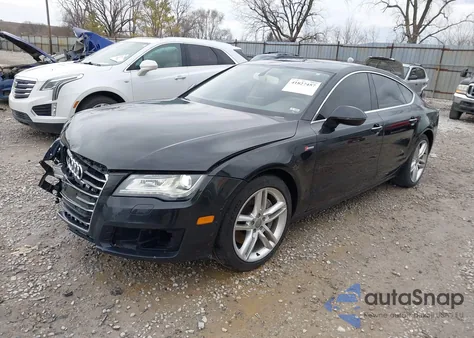2014 Audi A7 3.0T Premium Plus from USA, damaged, VIN WAUWGAFC0EN153949
